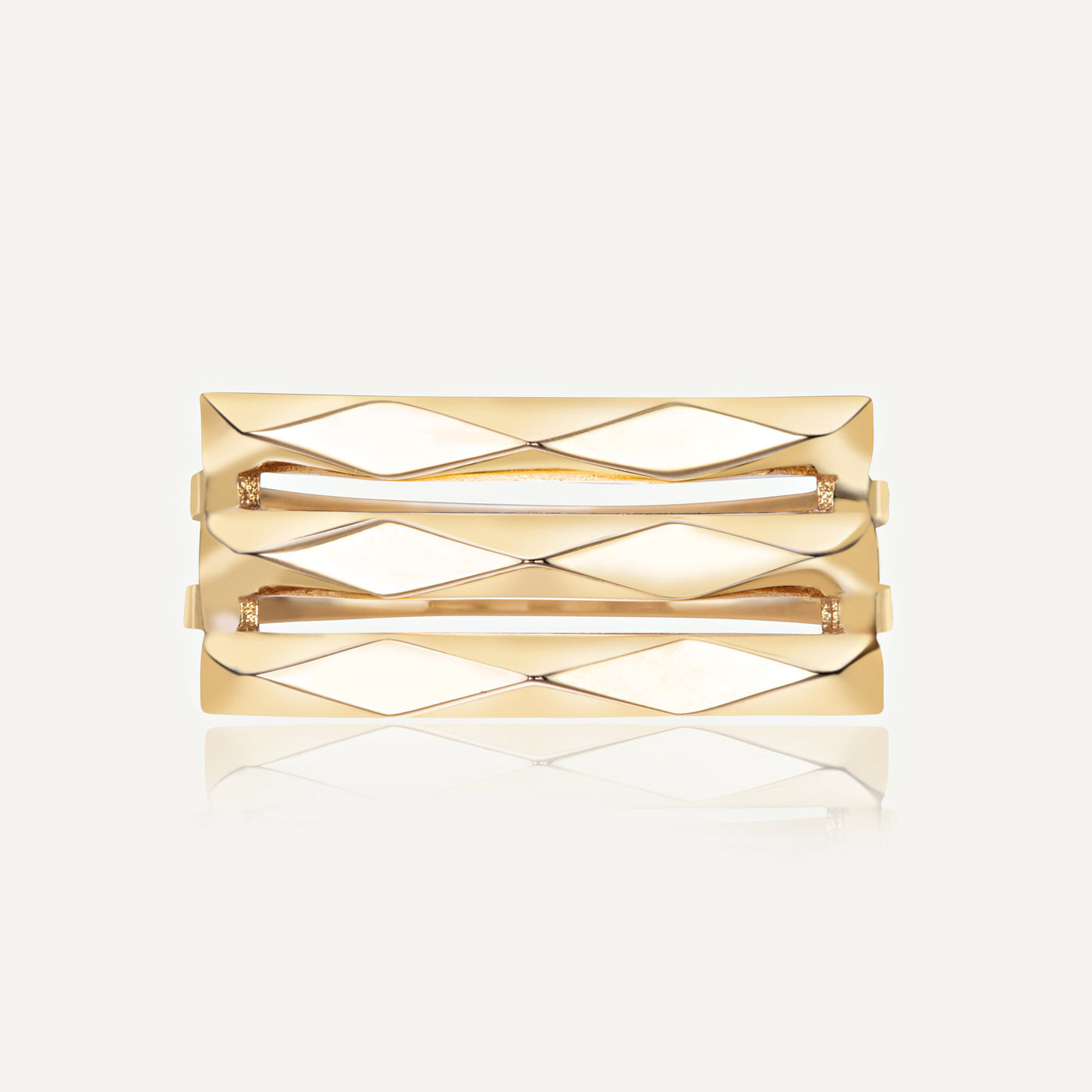 9ct Gold Wave Ring