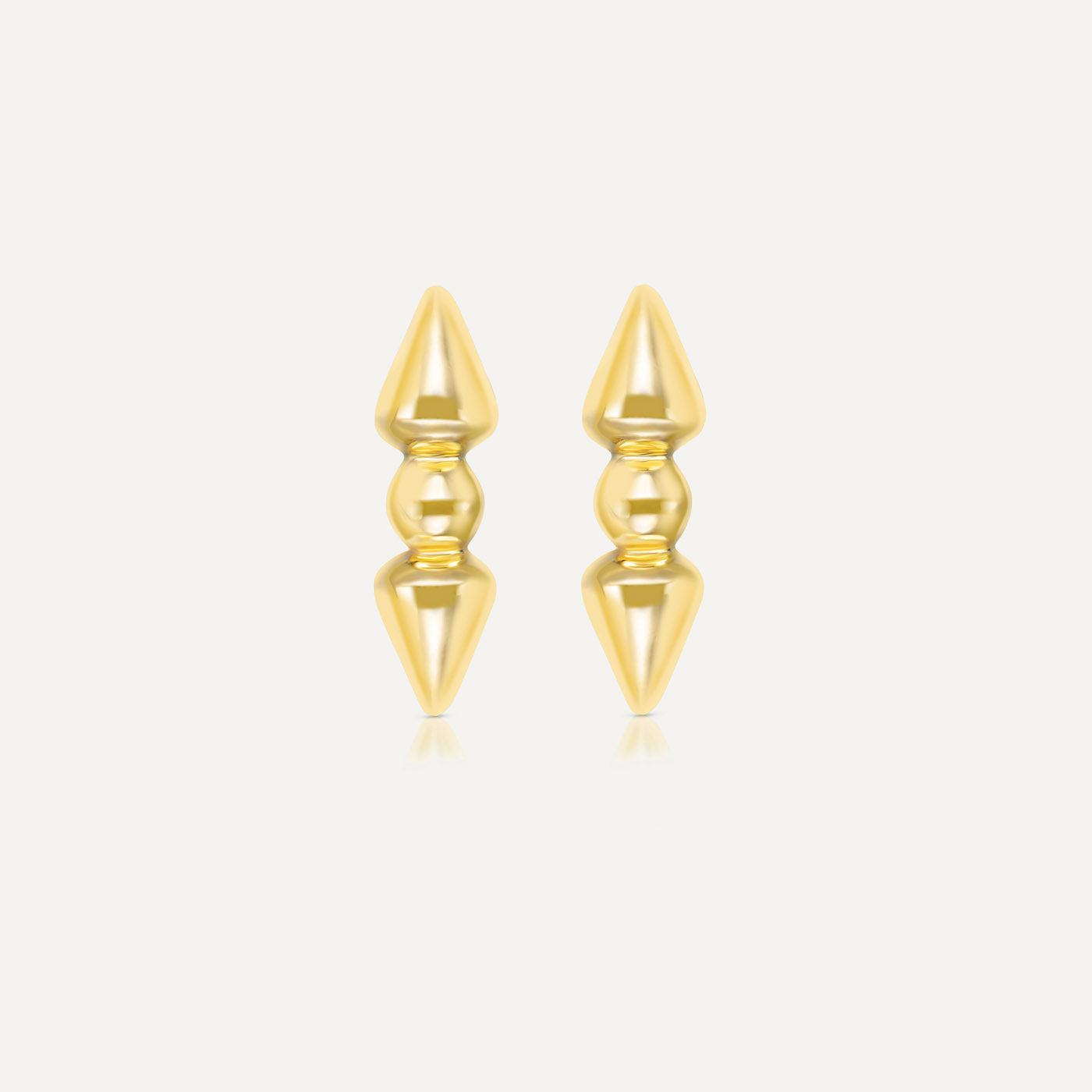 9ct Gold Cluster Climber Earring