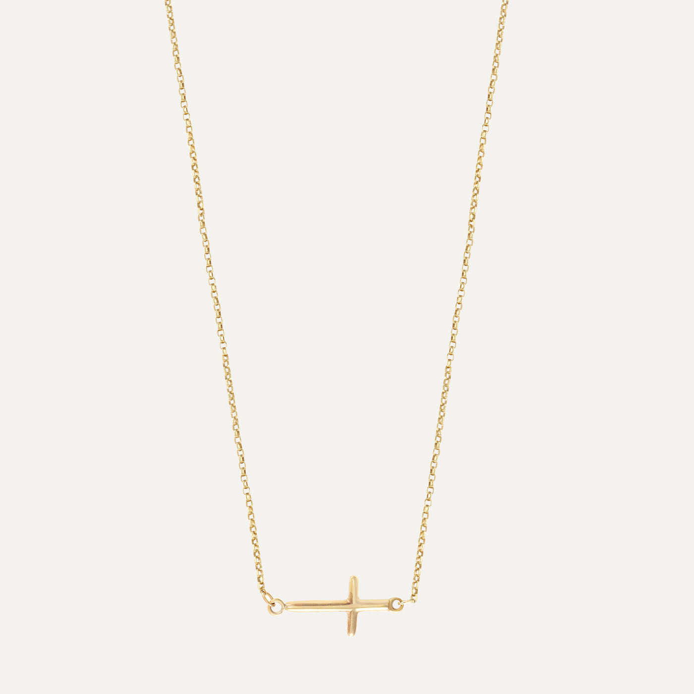 9 carat gold chain 2024 with cross